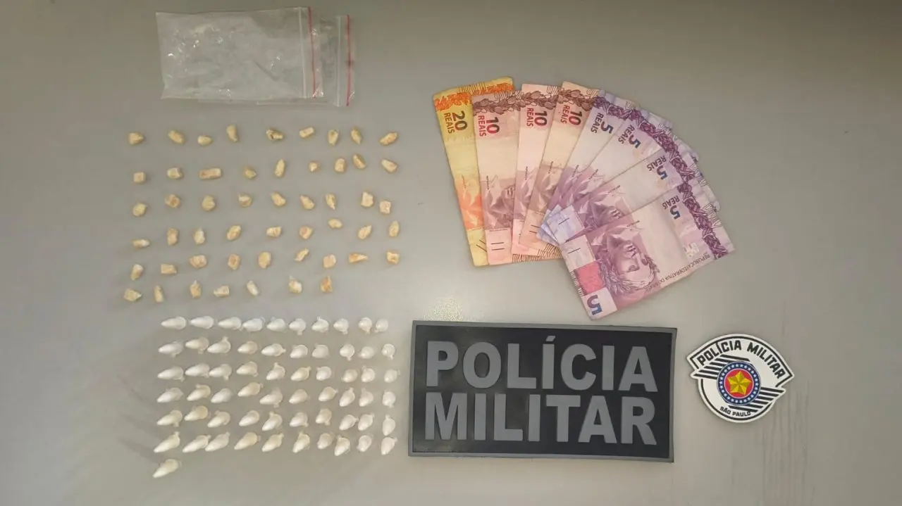 Adolescente é apreendido por tráfico de drogas próximo a escola em Limeira