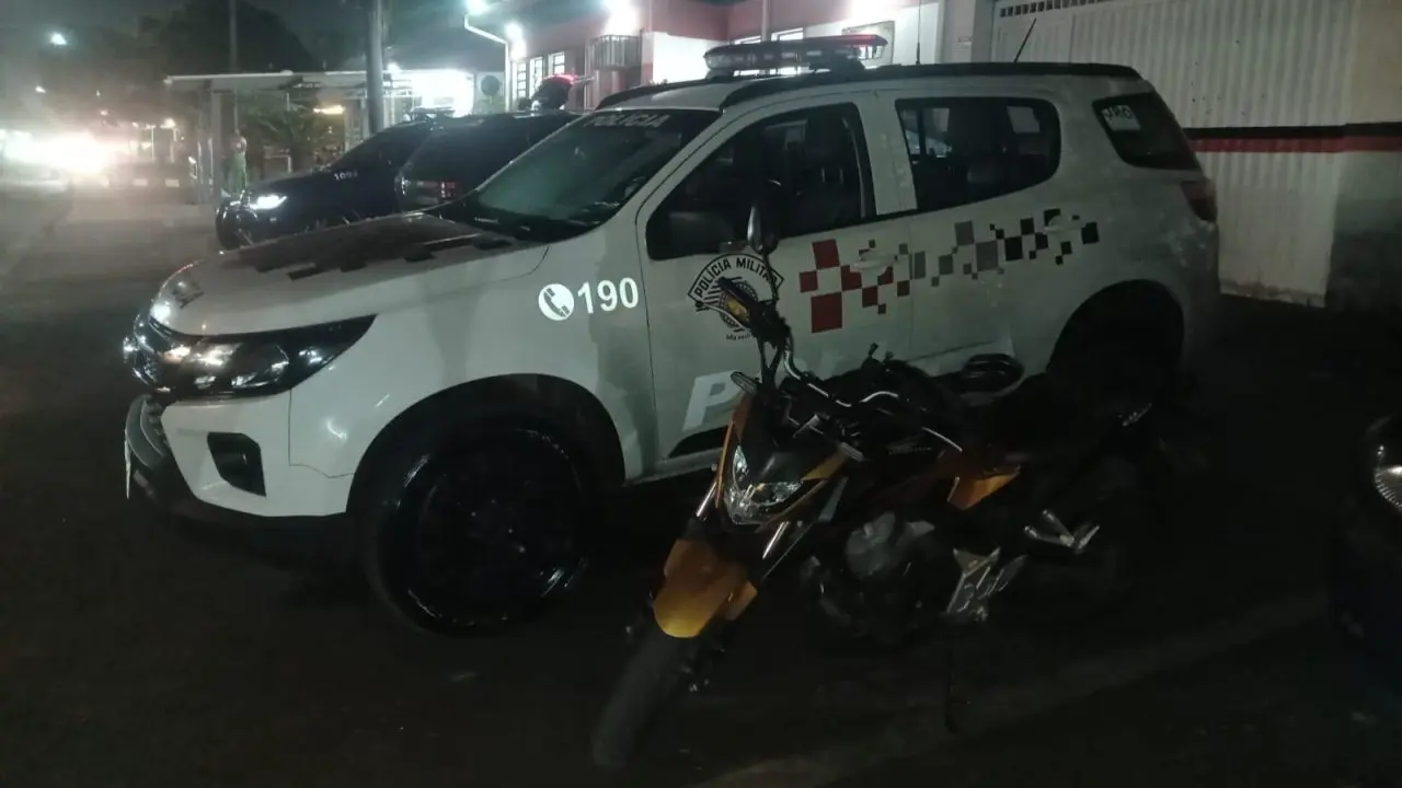 Homem é preso com moto adulterada durante operação em Cordeirópolis