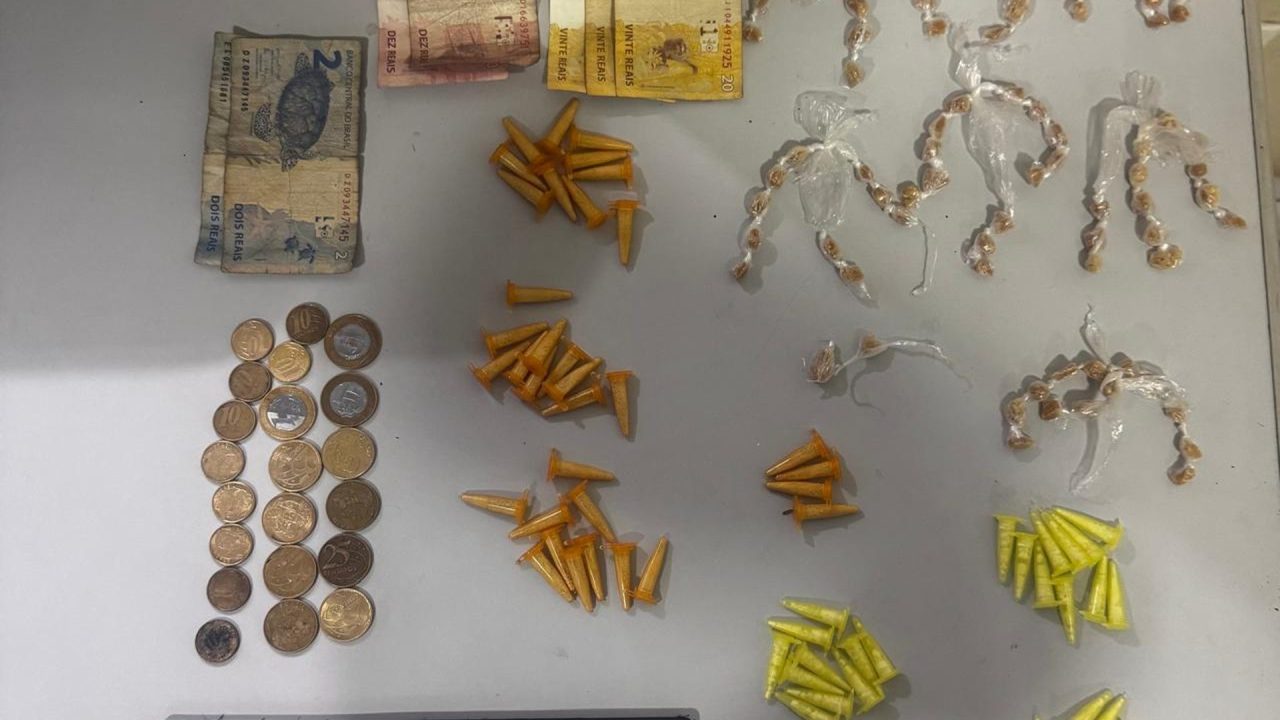 Homem é preso por tráfico de drogas no Jardim Cavinato, em Limeira