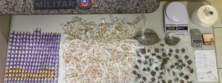 Jovem é preso em flagrante por tráfico de drogas em Limeira