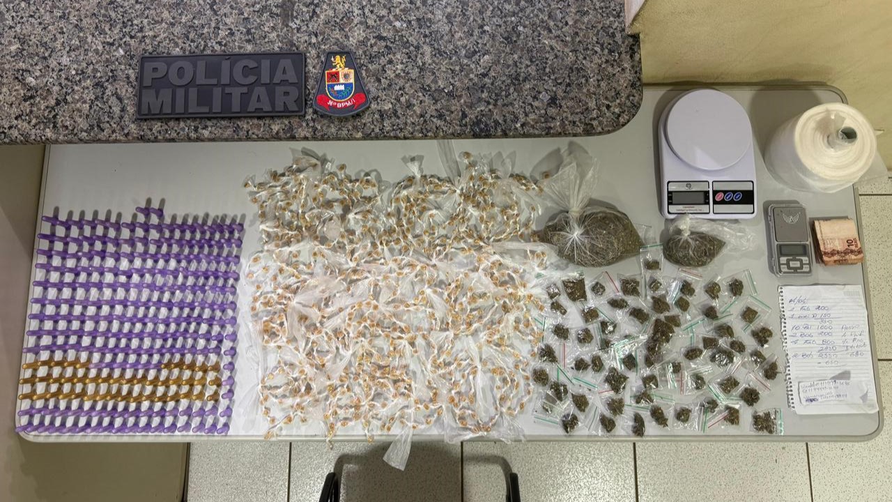 Jovem é preso em flagrante por tráfico de drogas em Limeira