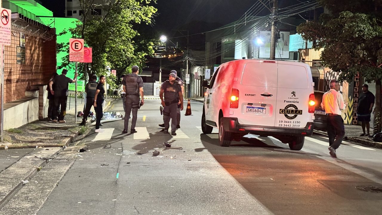 Jovem morre após colisão entre moto e carro no Centro de Limeira