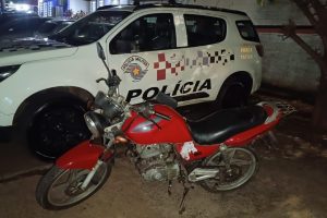 Moto adulterada é apreendida no Jd. Olga Veroni, em Limeira, e condutor é preso