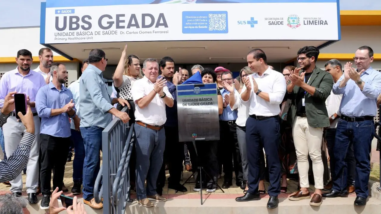 UBS Geada é inaugurada e amplia atendimento em Limeira