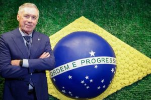 CBF renova contrato de Carlo Ancelotti até 2030