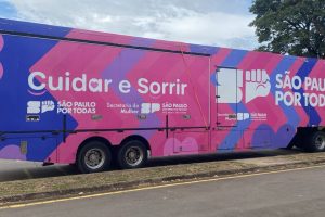 Carreta odontológica atende mulheres em situação de vulnerabilidade em Limeira