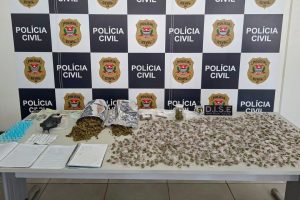 Casal é preso com mais de 2 kg de drogas em Limeira