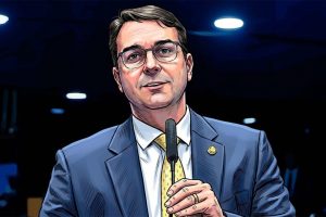 Flávio Bolsonaro teria cobrado repasses de Vorcaro para filme sobre Jair Bolsonaro