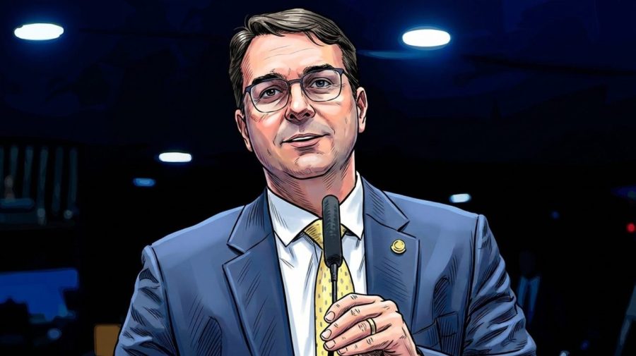 Flávio Bolsonaro teria cobrado repasses de Vorcaro para filme sobre Jair Bolsonaro