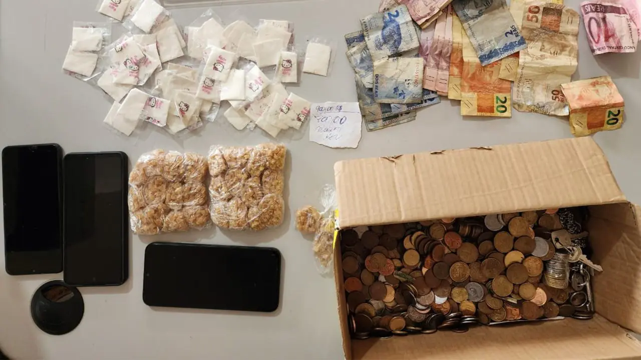 GCM apreende mais de 1,3 mil pedras de crack e prende homem no Centro de Limeira