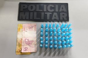 Homem é preso com 48 pinos de cocaína em Limeira
