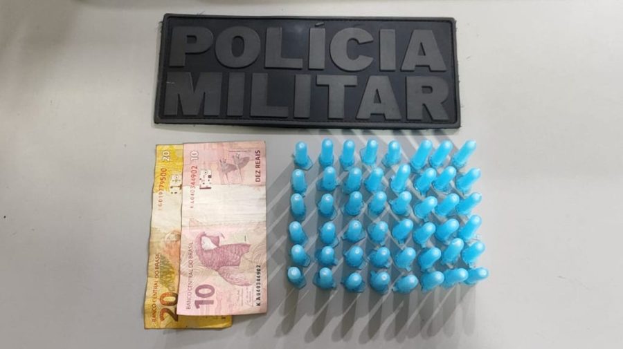 Homem é preso com 48 pinos de cocaína em Limeira