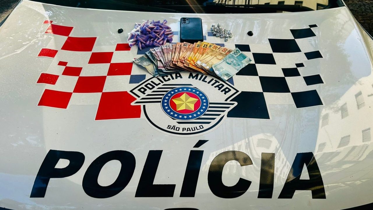 Homem é preso com cocaína e crack após tentativa de fuga no Ernesto Kuhl, em Limeira