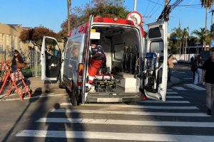 Idosa fica ferida após ser atropelada por moto em Limeira