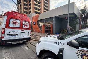 Idosa morre após passar mal dentro de agência bancária no Centro de Limeira
