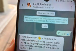 LIA passa a abrir protocolos de serviços da Prefeitura de Limeira pelo WhatsApp
