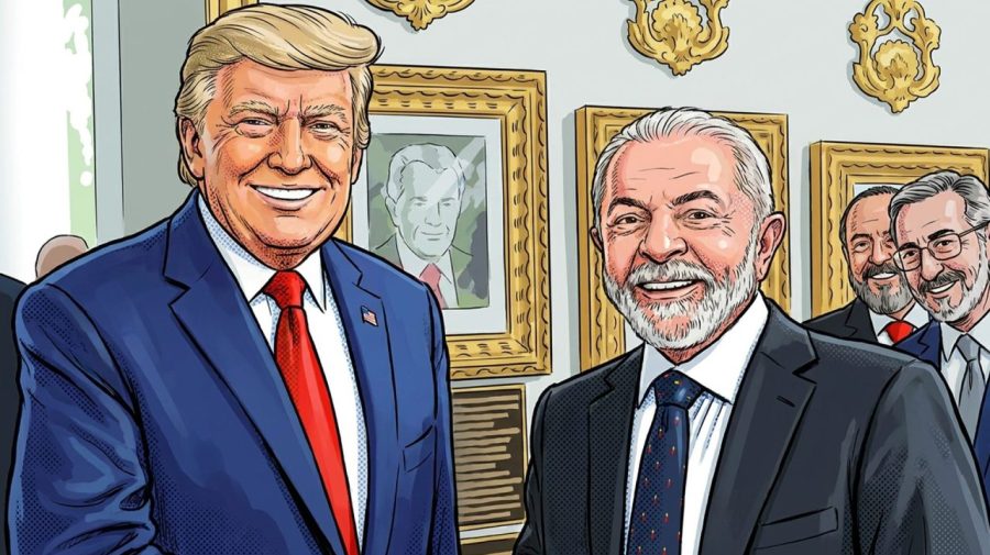 Lula deixa a Casa Branca após reunião com Trump