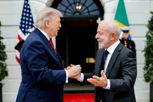 Lula e Trump – Ricardo Stuckert-PR