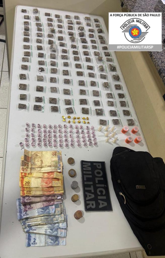 Mais de meio quilo de drogas é apreendido e homem de 44 anos é preso em Limeira (2)