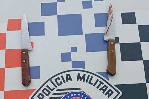 Mulher é detida após esfaquear o companheiro – PM