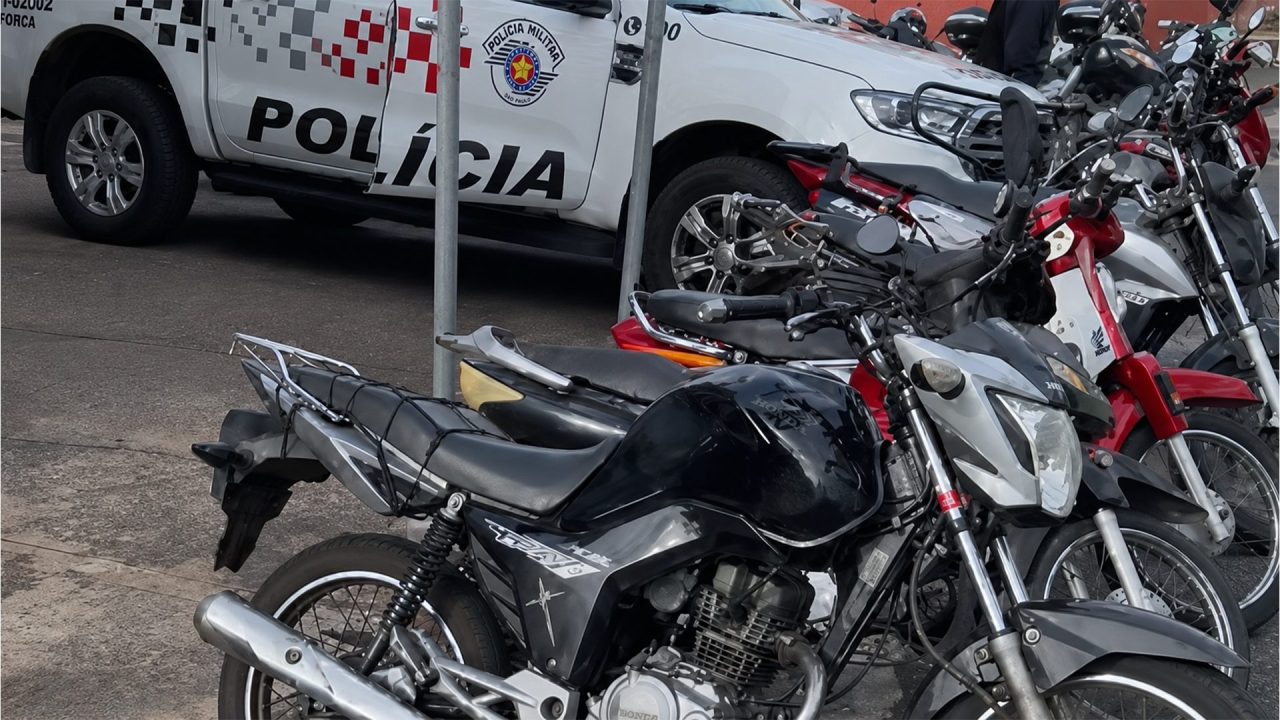 Operação da PM fiscaliza 225 motocicletas e recolhe 67 veículos em Limeira