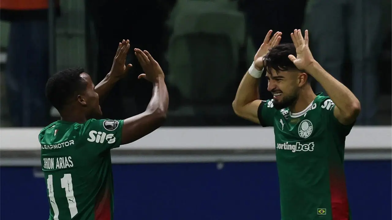 Palmeiras goleia Junior em casa e avança em 2º do Grupo F da Libertadores