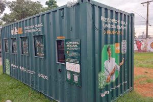 Parque Cidade recebe ponto para troca de recicláveis por desconto na conta de luz