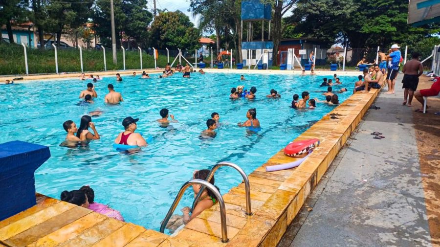 Piscinas municipais abrem neste fim de semana em Limeira