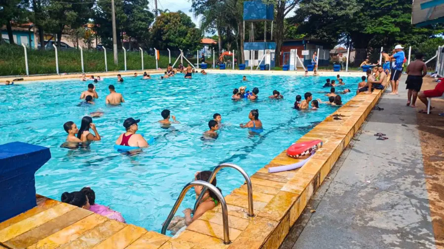 Piscinas municipais abrem neste fim de semana em Limeira