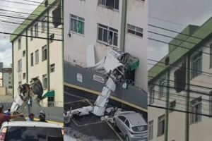 Queda de avião em BH atinge prédio e deixa dois mortos