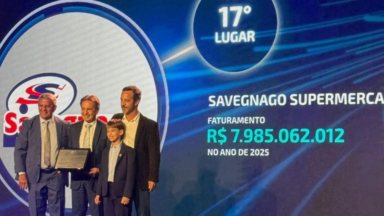 Savegnago fica entre as 20 maiores redes de supermercados do país