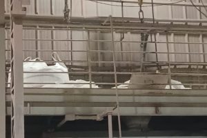 Trabalhador morre após ser atingido por carga