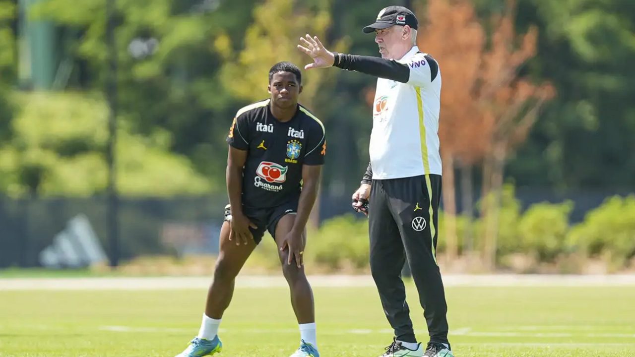 Ancelotti admite mudanças contra Haiti e desconversa sobre Endrick