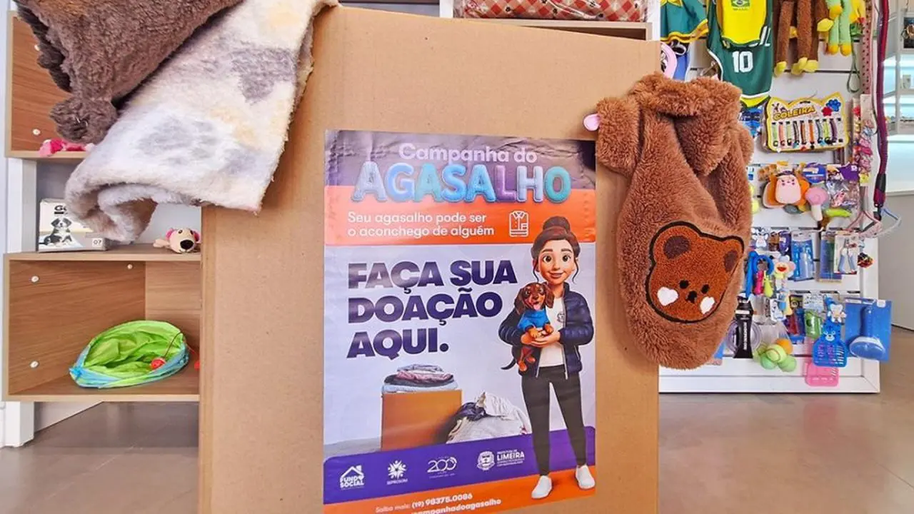 Campanha do Agasalho arrecada mais de 22 toneladas de doações em Limeira