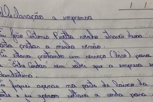Em carta, suspeito preso por morte em salto de rope jump diz que não retirou câmera da vítima