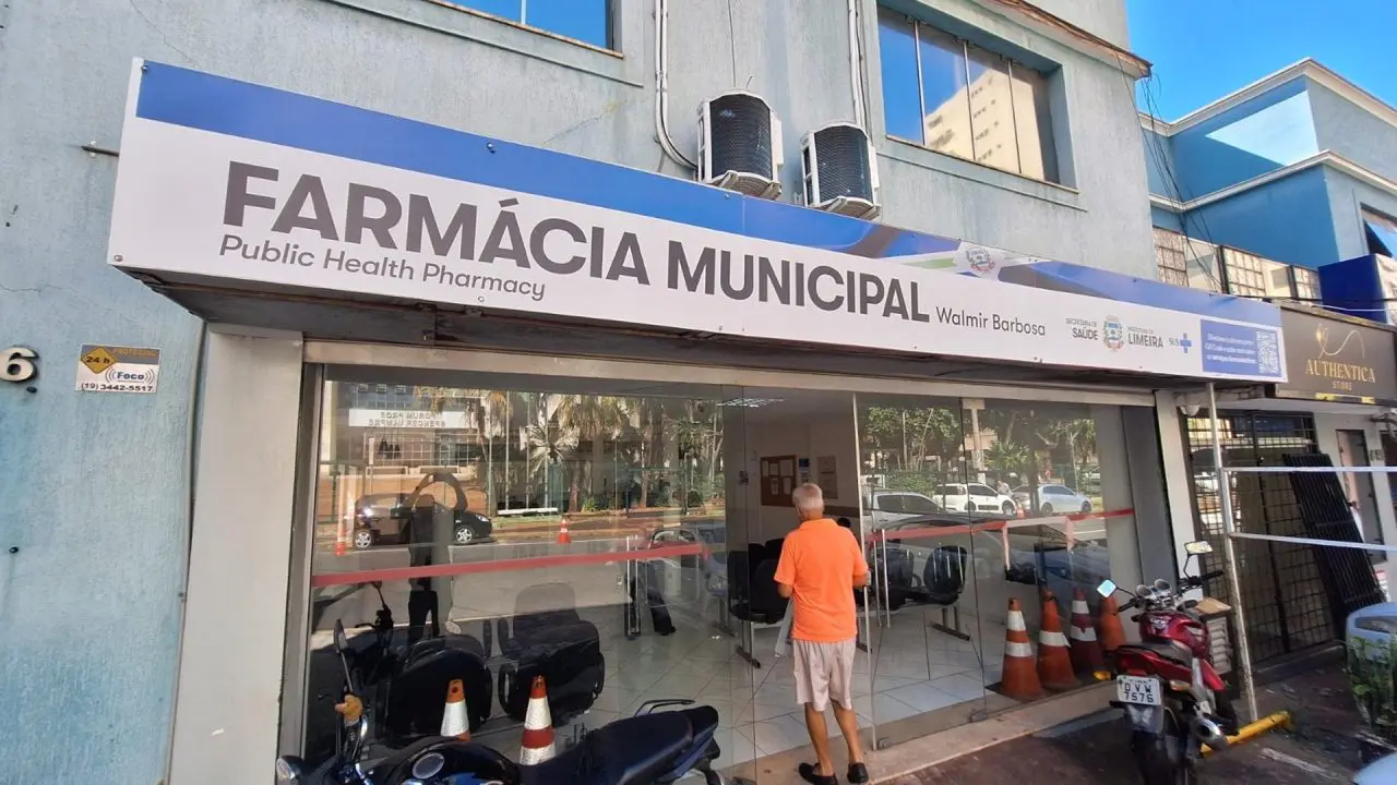 Farmácia Municipal de Limeira terá horário alterado nesta sexta-feira