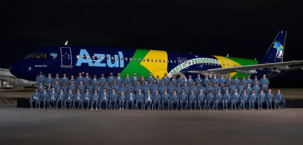 Limeirense participa de ação com a Seleção Brasileira e registra embarque oficial (1)