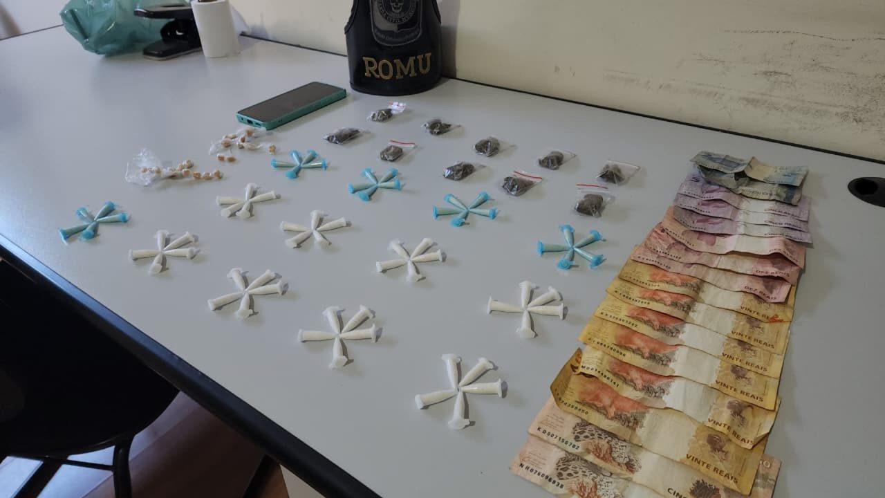 Mulher é presa com cocaína, crack e maconha durante ação da ROMU em Limeira