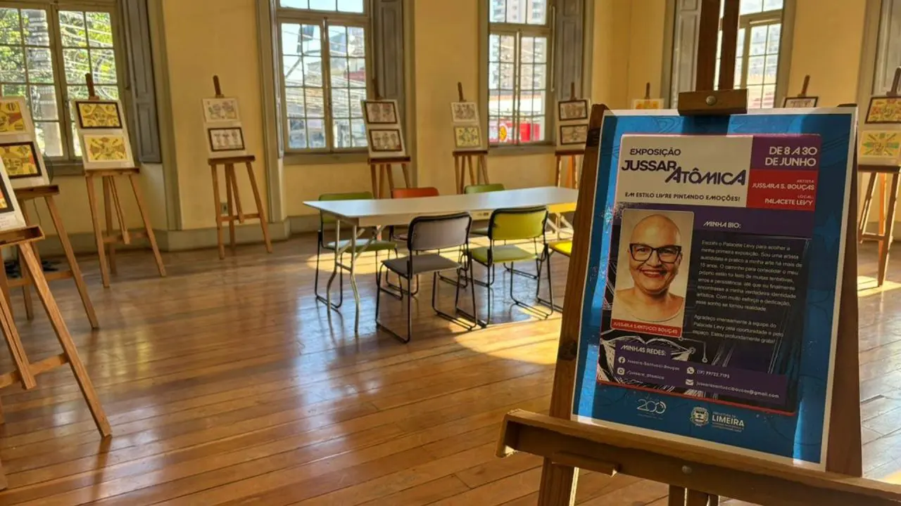Palacete Levy recebe exposição da artista Jussara Santucci Bouças