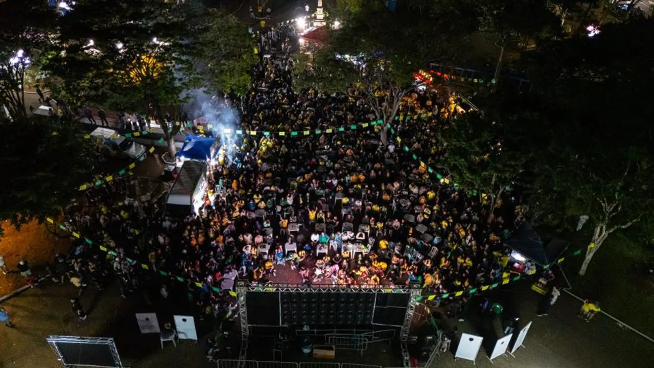 Praça Toledo Barros terá transmissão de Brasil x Haiti nesta sexta