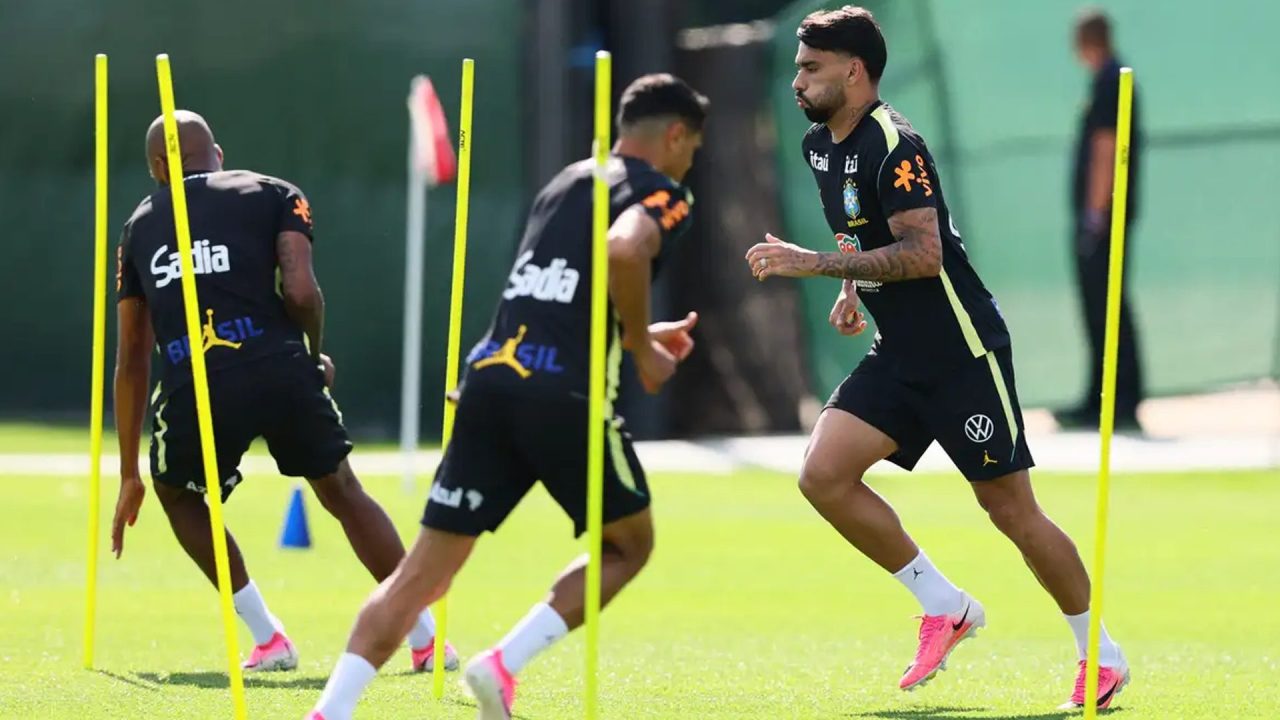 Seleção brasileira se reapresenta e faz primeiro treino para encarar Haiti