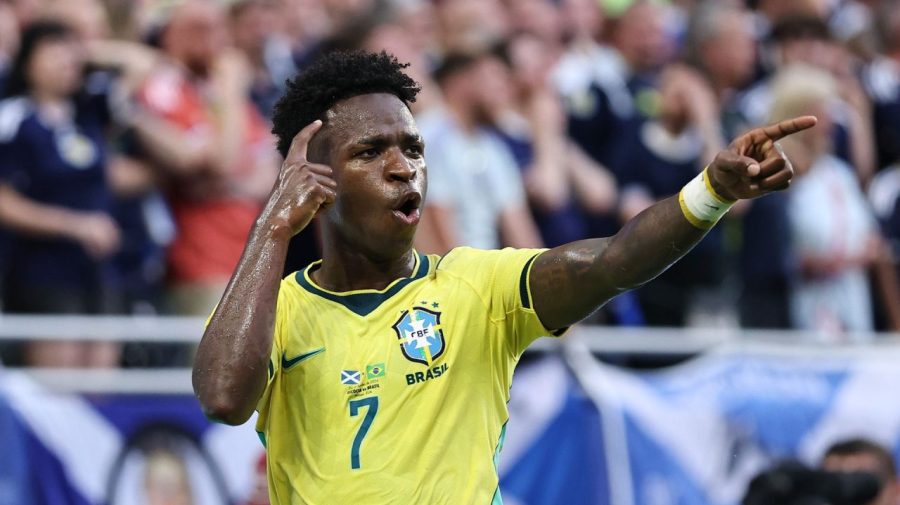 Vini Jr. brilha e Brasil se classifica em 1º com 3x0 sobre a Escócia