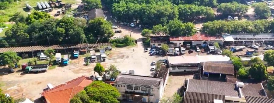 antiga garagem prefeitura