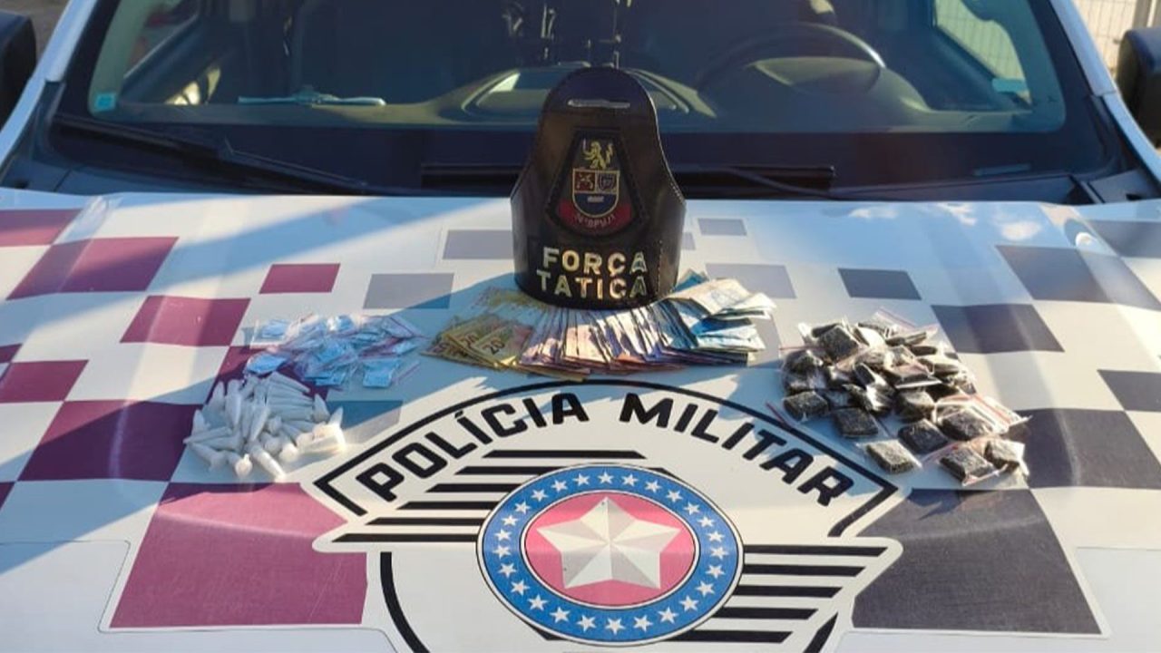 Adolescente é apreendido com drogas e dinheiro no Ernesto Kuhl, em Limeira