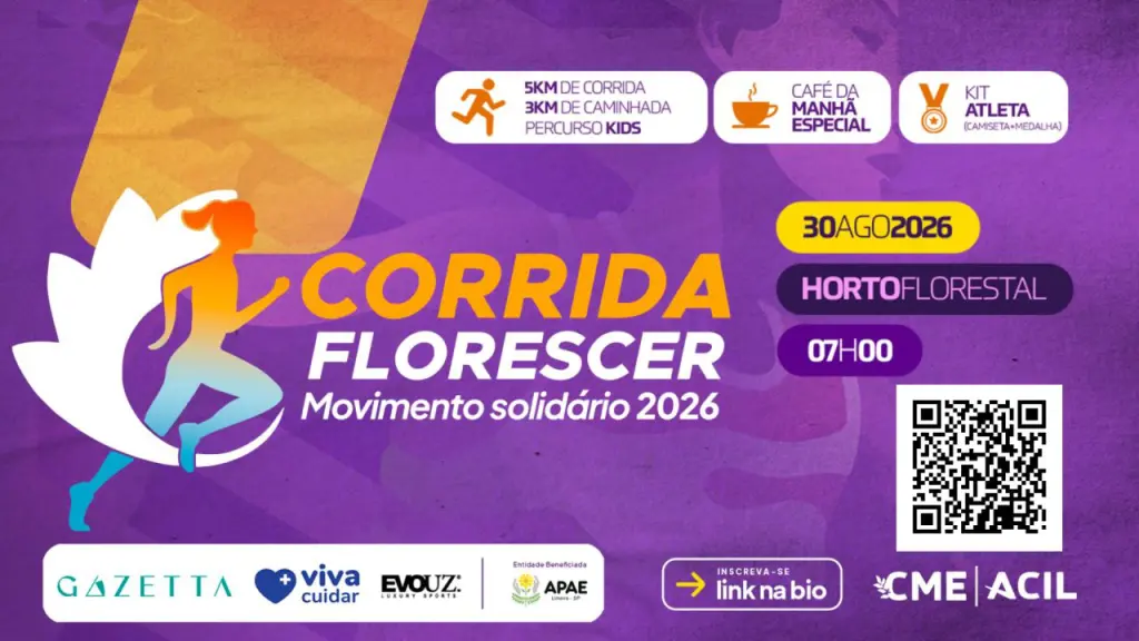 Banner 5ª Corrida Florescer
