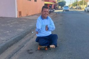 Edgarzinho do Skate pede ajuda para comprar cadeira de rodas após ser atropelado em Limeira