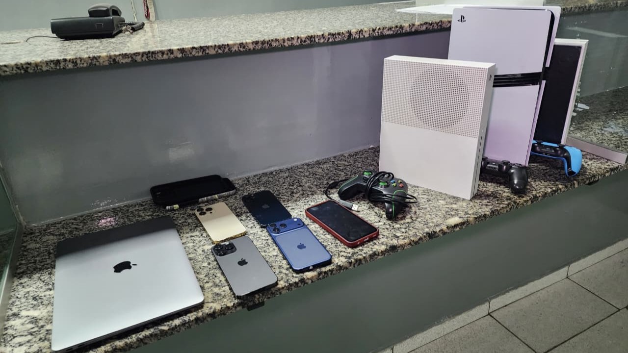 GCM recupera produtos roubados de loja de celulares em Limeira