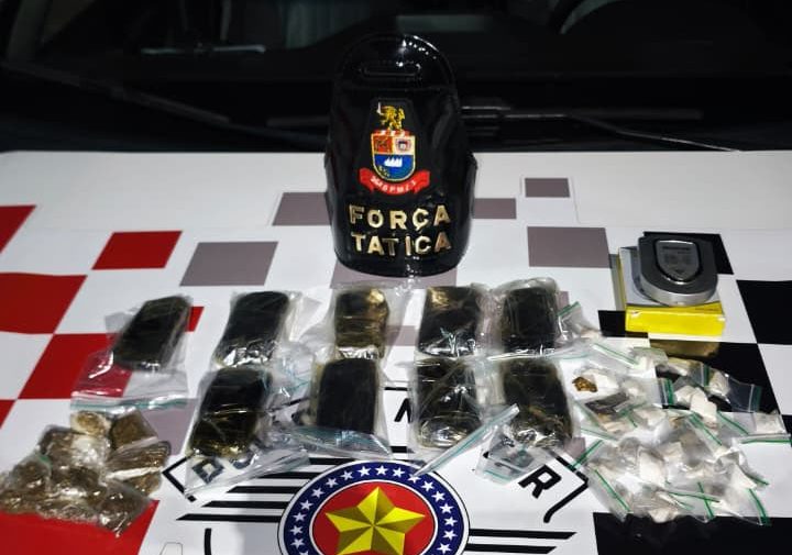 Homem é preso em flagrante por suspeita de tráfico de drogas em Limeira