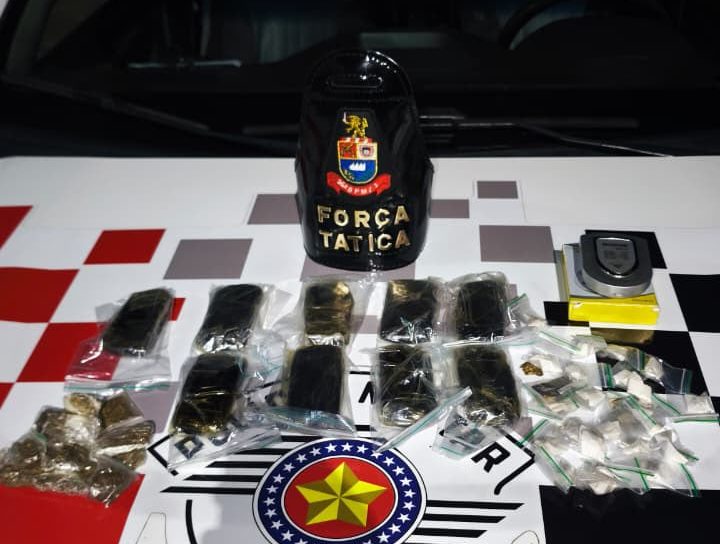 Homem é preso em flagrante por suspeita de tráfico de drogas em Limeira