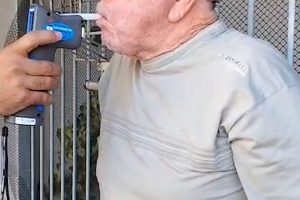 Idoso é detido por embriaguez pela terceira vez em Limeira